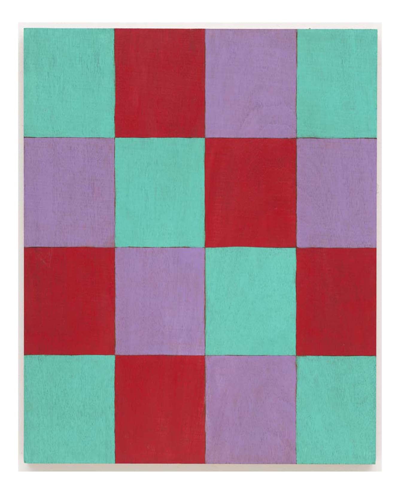 Sherrie Levine - Large Check 8, 16x12" (A3) Poster Print