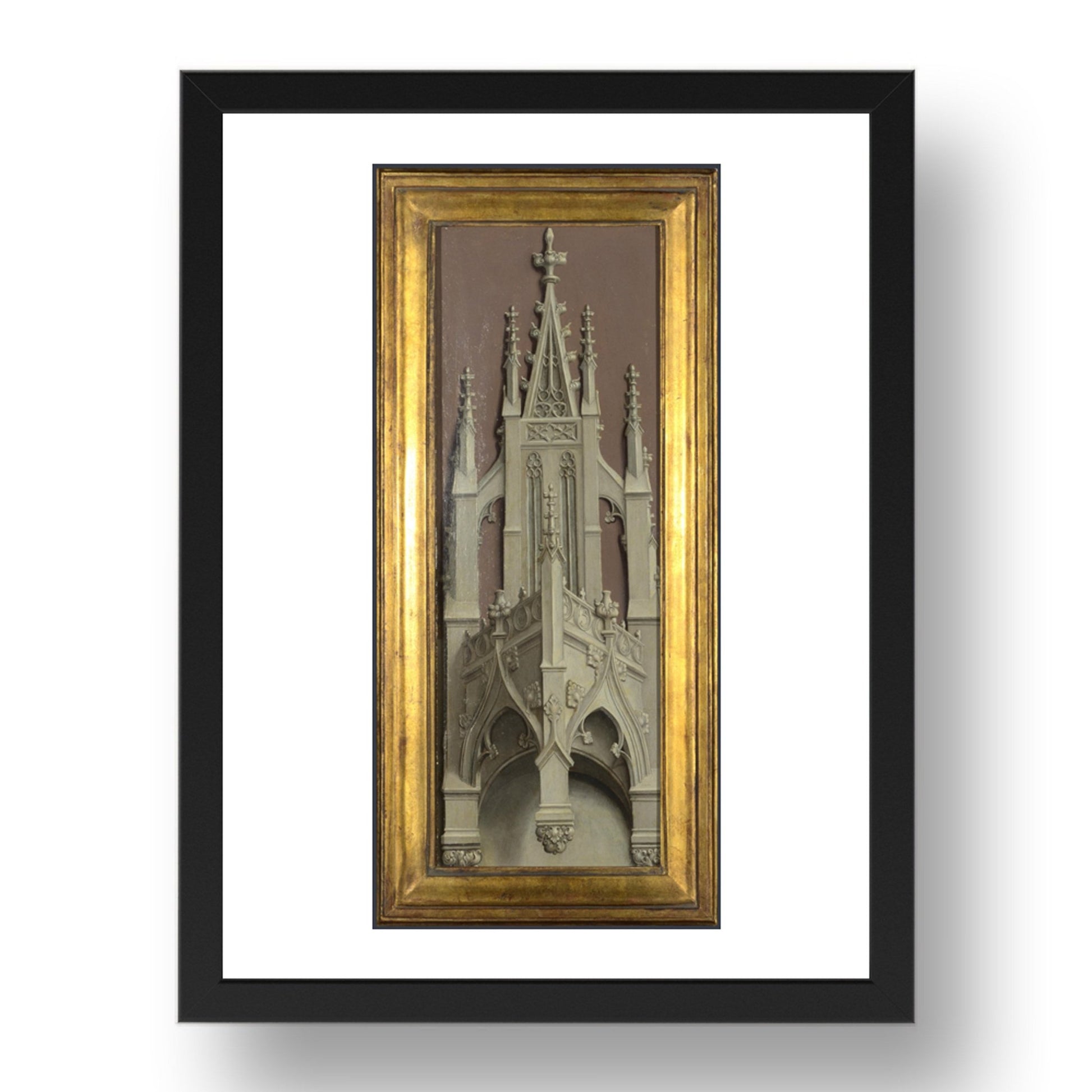 Simon Marmion: A Choir of Angels: From Left Hand Shutter, Poster in 17x13"(A3) Frame