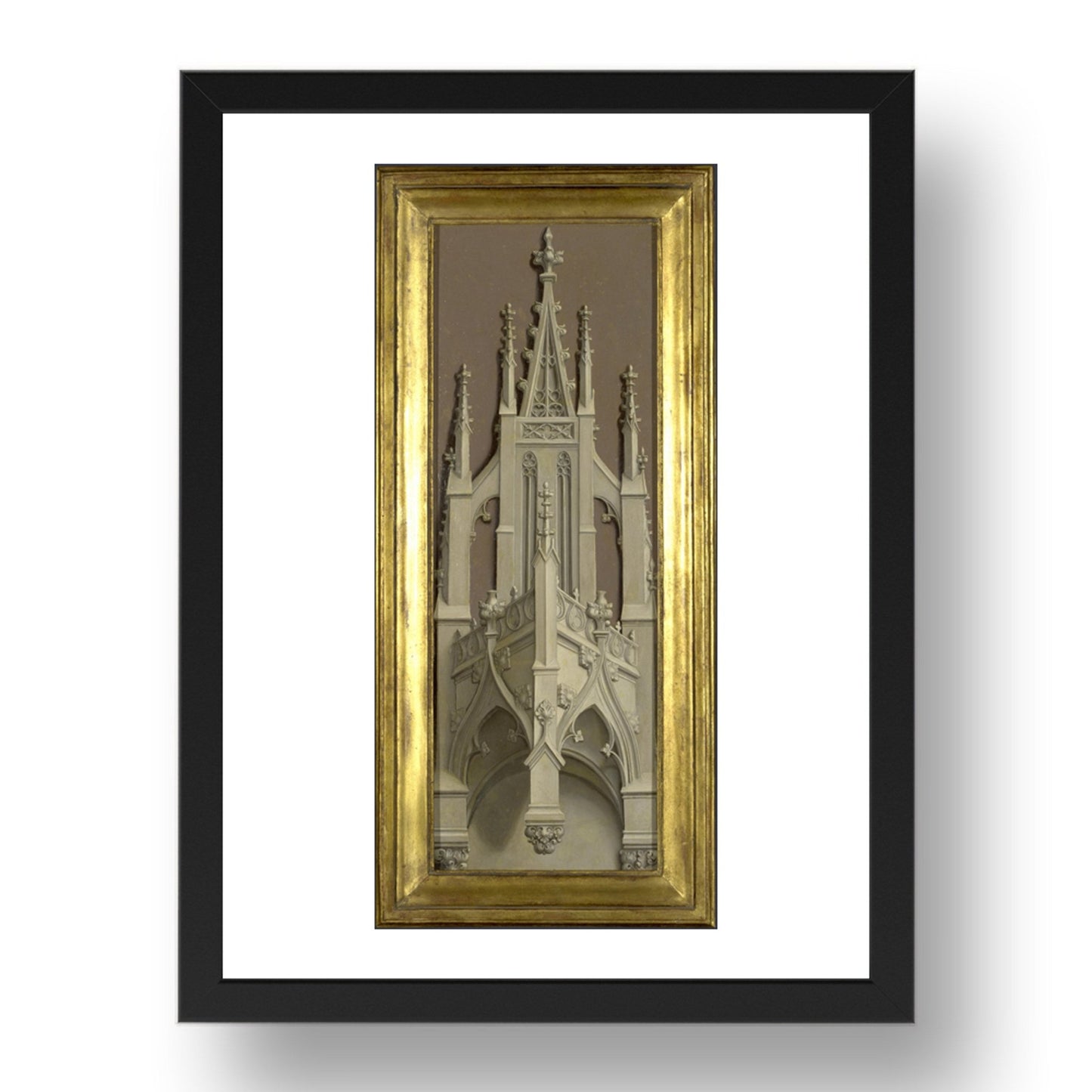 Simon Marmion: The Soul of Saint Bertin carried up to God, Poster in 17x13"(A3) Frame