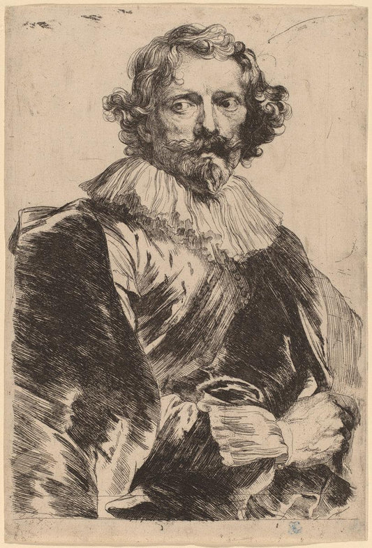 Sir Anthony van Dyck:Lucas Vorsterman,16x12"(A3) Poster