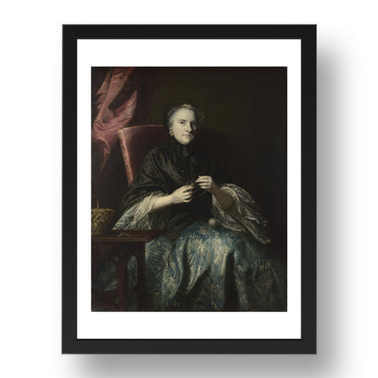 Sir Joshua Reynolds: Anne, 2nd Countess of Albemarle, Poster in 17x13"(A3) Frame