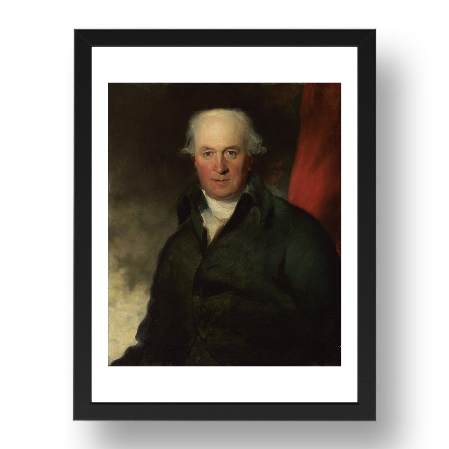 Sir Thomas Lawrence: John Julius Angerstein, aged about 55, Poster in 17x13"(A3) Frame