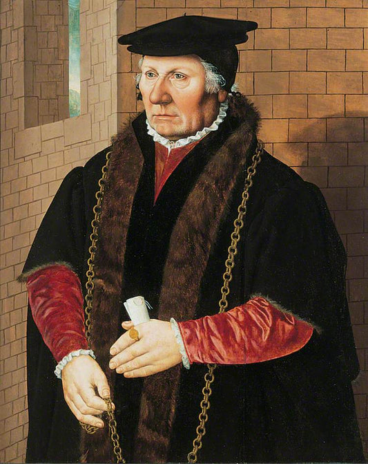 Sir William Hewett (d.1564), vintage artwork by Anthonis Mor, A3 (16x12") Poster Print