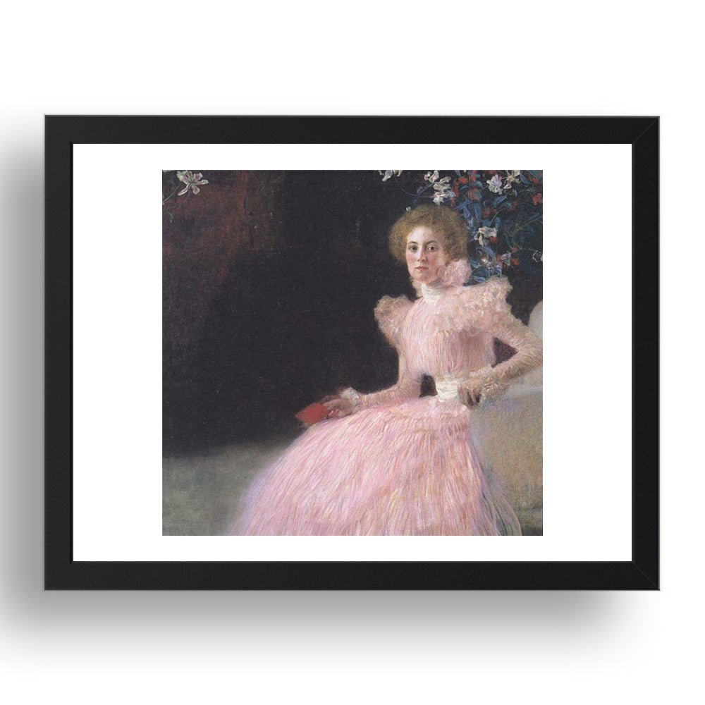 Sonja Knips 1898 by Gustav Klimt, 17x13" Frame