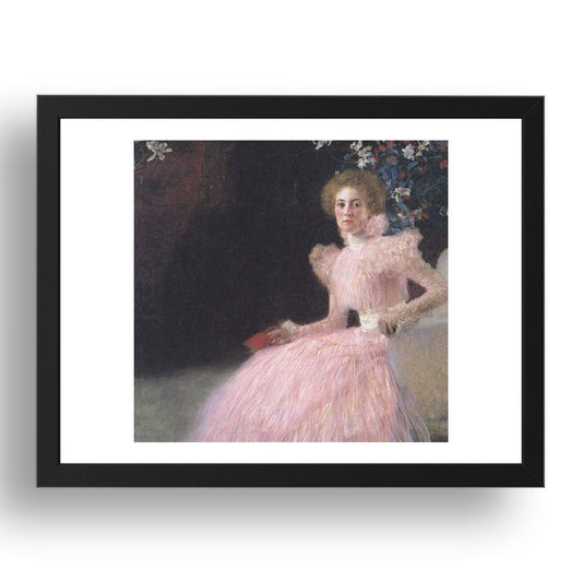 Sonja Knips 1898 by Gustav Klimt, 17x13" Frame