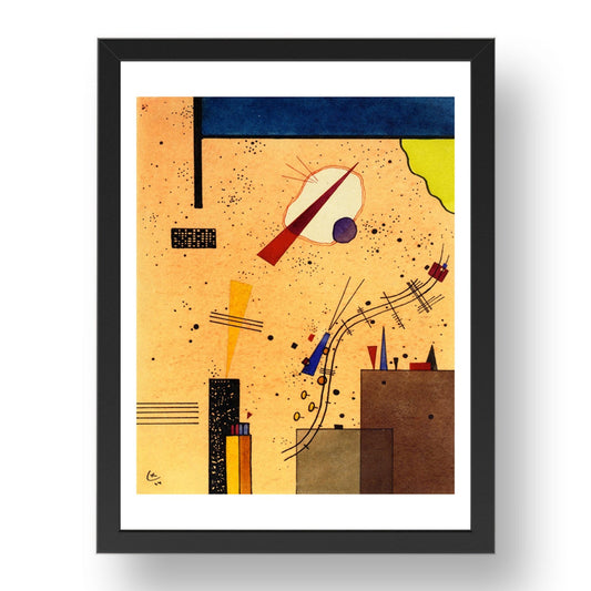 Spray 1924 by Wassily Kandinsky, 17x13" Frame