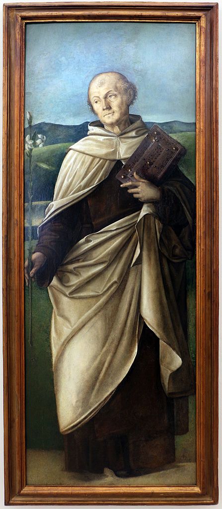 St. Albert, vintage artwork by Niccolo Rondinelli, A3 (16x12") Poster Print