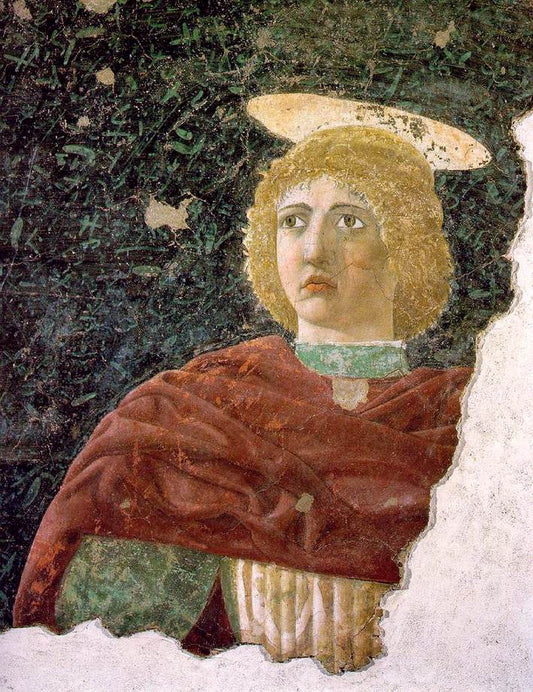 St Julian, vintage artwork by Piero della Francesca, A3 (16x12") Poster Print