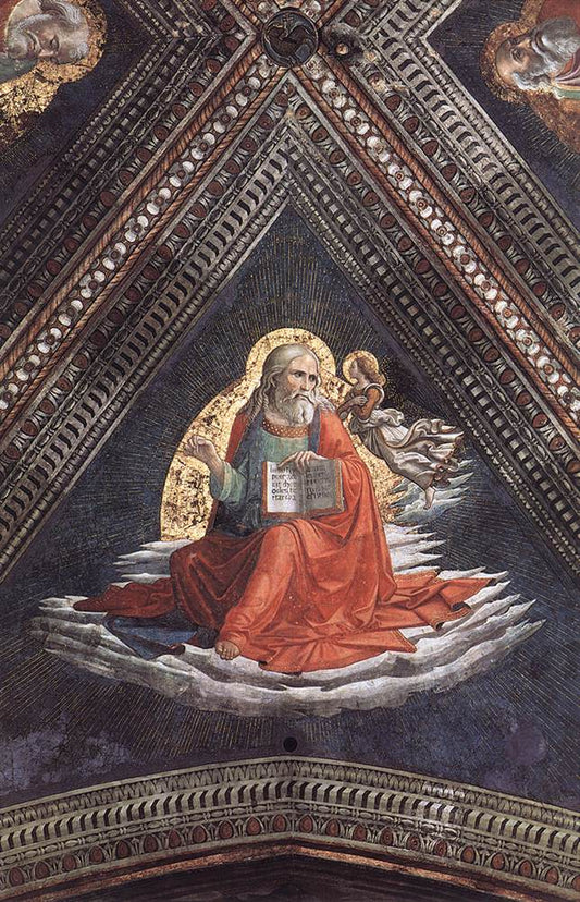 St Matthew the Evangelist, vintage artwork by Domenico Ghirlandaio, A3 (16x12") Poster Print