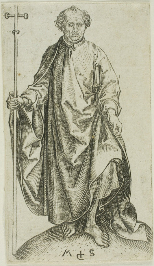 St. Philip, from Apostles by  Martin Schongauer, 23x16"( A2 size ) Poster Print