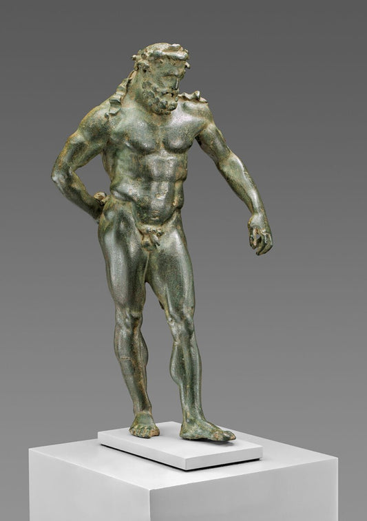 Statuette of Hercules by  Roman, 23x16"( A2 size) Poster Print