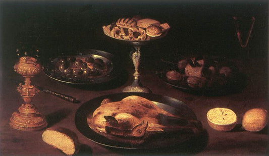 Still-life, vintage artwork by Osias Beert, A3 (16x12") Poster Print