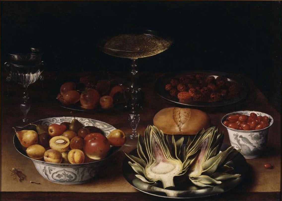 Still-life with Artichoke, vintage artwork by Osias Beert, A3 (16x12") Poster Print