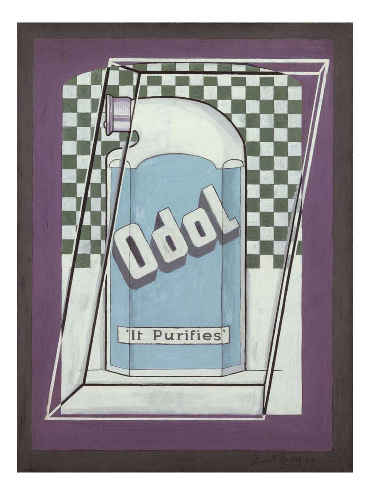Stuart Davis - Odol, 16x12" (A3) Poster Print