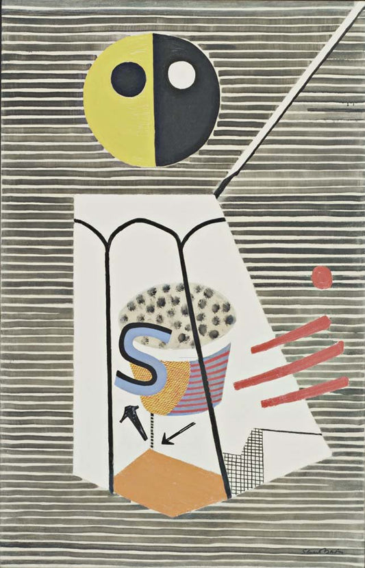 Stuart Davis - Salt Shaker, vintage art, modern poster print