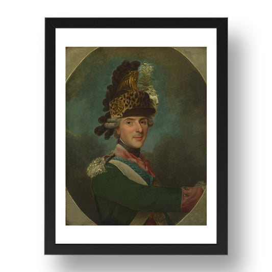 Studio of Alexandre Roslin: The Dauphin, Louis de France, Poster in 17x13"(A3) Frame