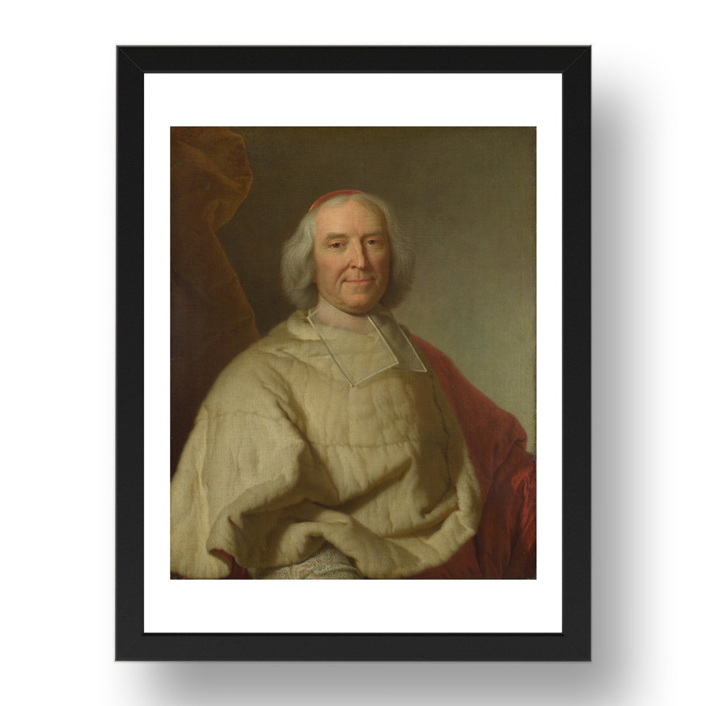 Studio of Hyacinthe Rigaud: Cardinal Fleury, Poster in 17x13"(A3) Frame