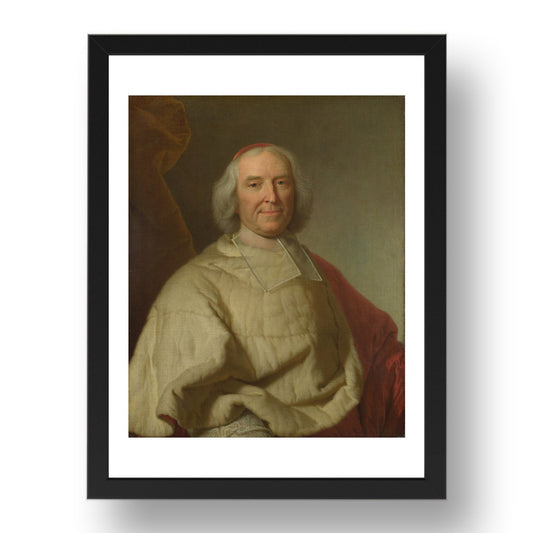 Studio of Hyacinthe Rigaud: Cardinal Fleury, Poster in 17x13"(A3) Frame
