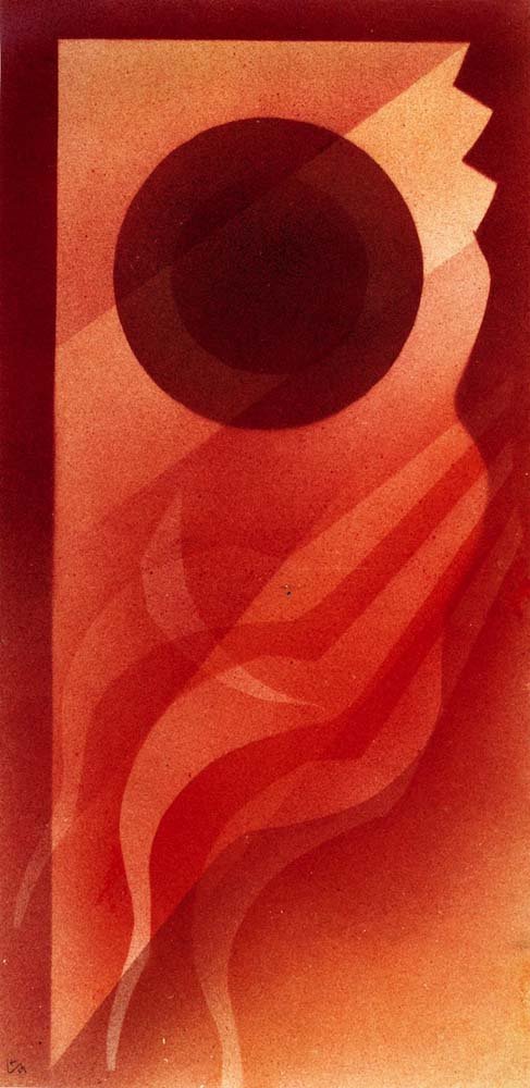 Submerged - Wassily Kandinsky -1929 by Wassily Kandinsky, 23x16"( A2 size ) Poster Print