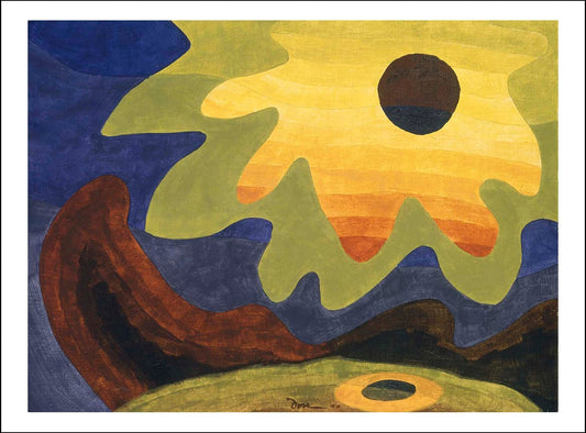 Sun, 1943 by Arthur Dove, vintage art, modern poster print