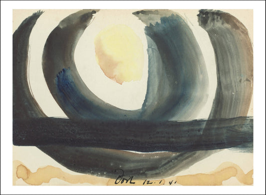 Sunrise III by Arthur Dove, vintage art, modern poster print