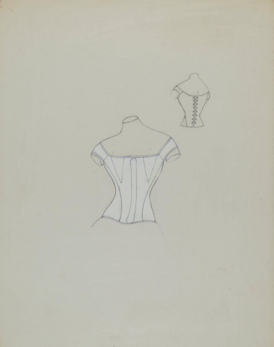 Sylvia De Zon:Corset,16x12"(A3) Poster