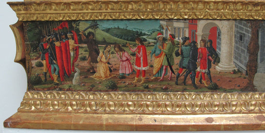 Tabernacle of Saint Sebastian, vintage artwork by Francesco Botticini, A3 (16x12") Poster Print