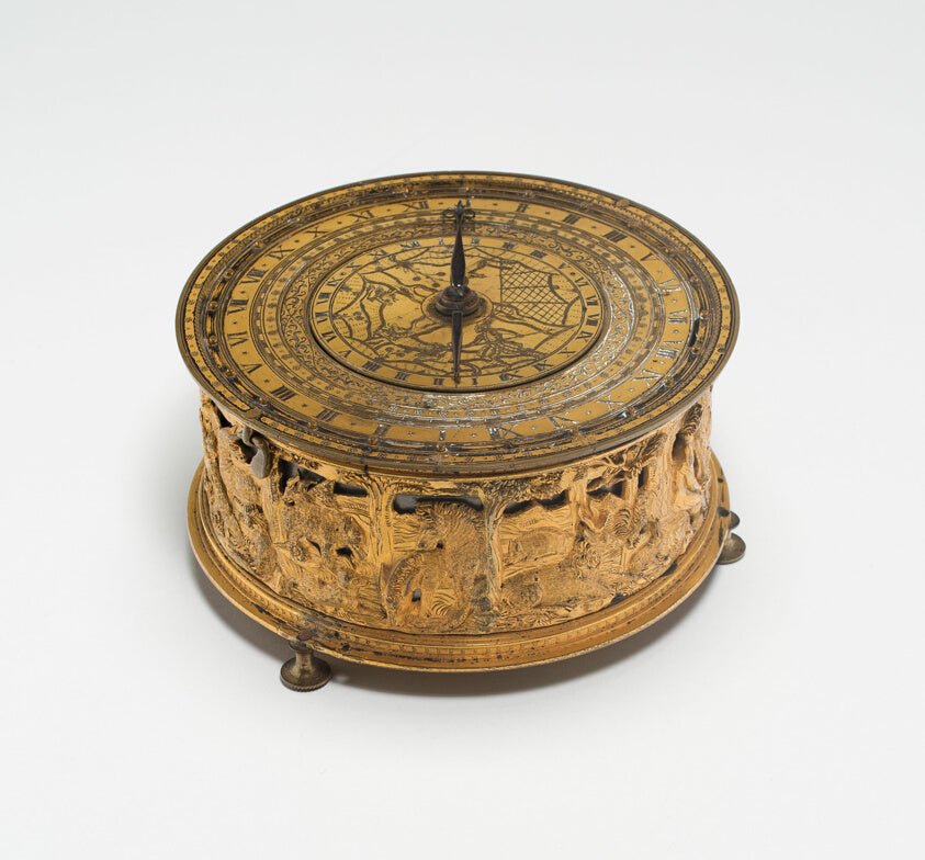 Table Clock by  Augsburg, Germany,23x16"( A2 size ) Poster Print