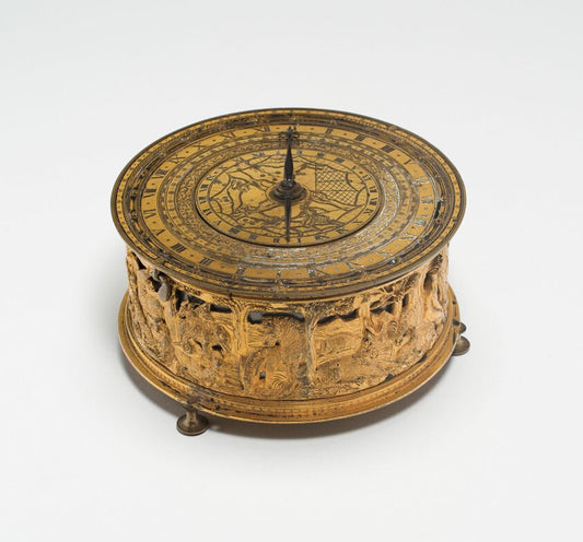 Table Clock by  Augsburg, Germany,23x16"( A2 size ) Poster Print