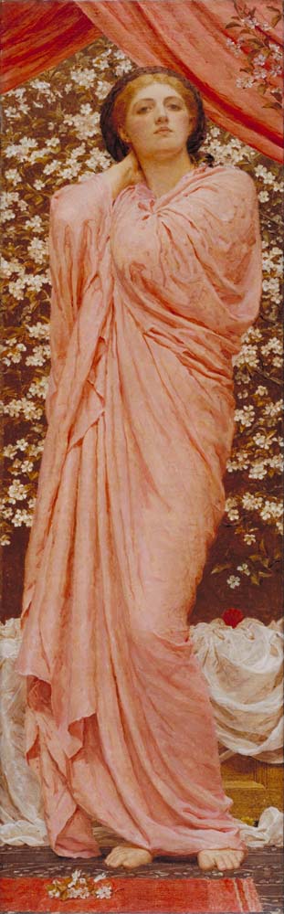 blossoms by Albert Moore, 1881, 12x8" (A4) Poster