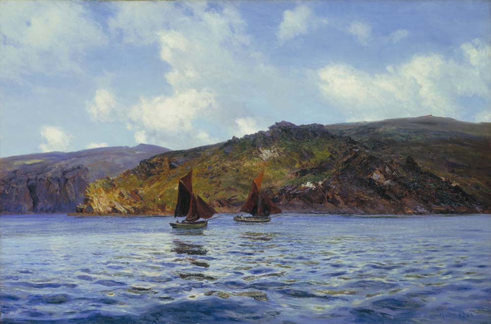 catspaws off land by Henry Moore, 1885, 12x8" (A4) Poster