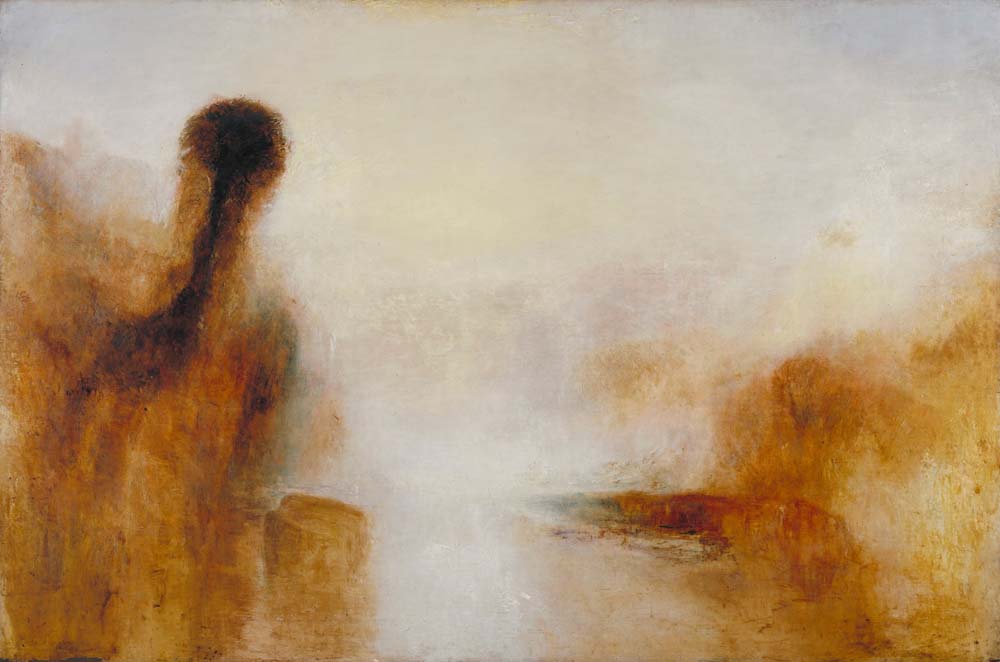 landscape with water by J.M.W.Turner, 12x8" (A4) Poster