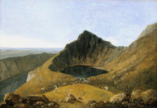 llyn y cau cader idris by R. Wilson, 1774, 12x8" (A4) Poster