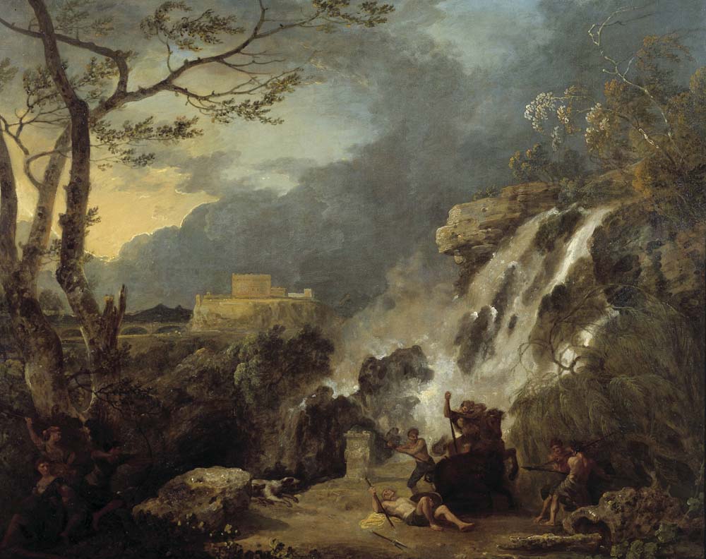 meleager & atalanta by Richard Wilson, 12x8" (A4) Poster