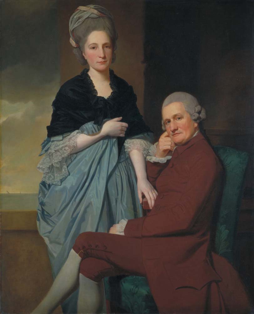 mr & mrs william lindow by G. Ronney, 1772, 12x8" (A4) Poster