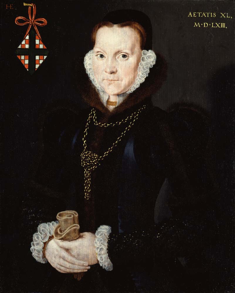 elizabeth roydon lady golding by Hans Eworth, 12x8" (A4) Poster
