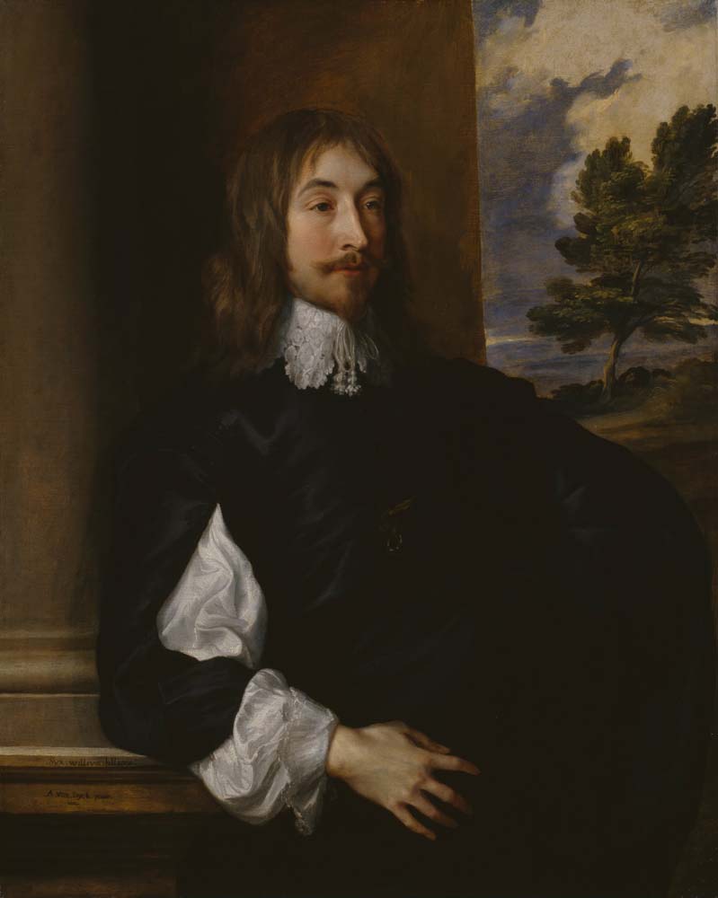 Sir william killigrew by Sir A. Van Dyck, 12x8" (A4) Poster