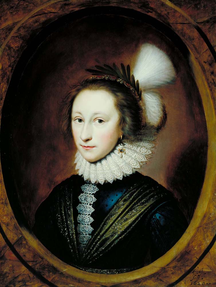 portrait of susanna temple by C. Johnson, 12x8" (A4) Poster