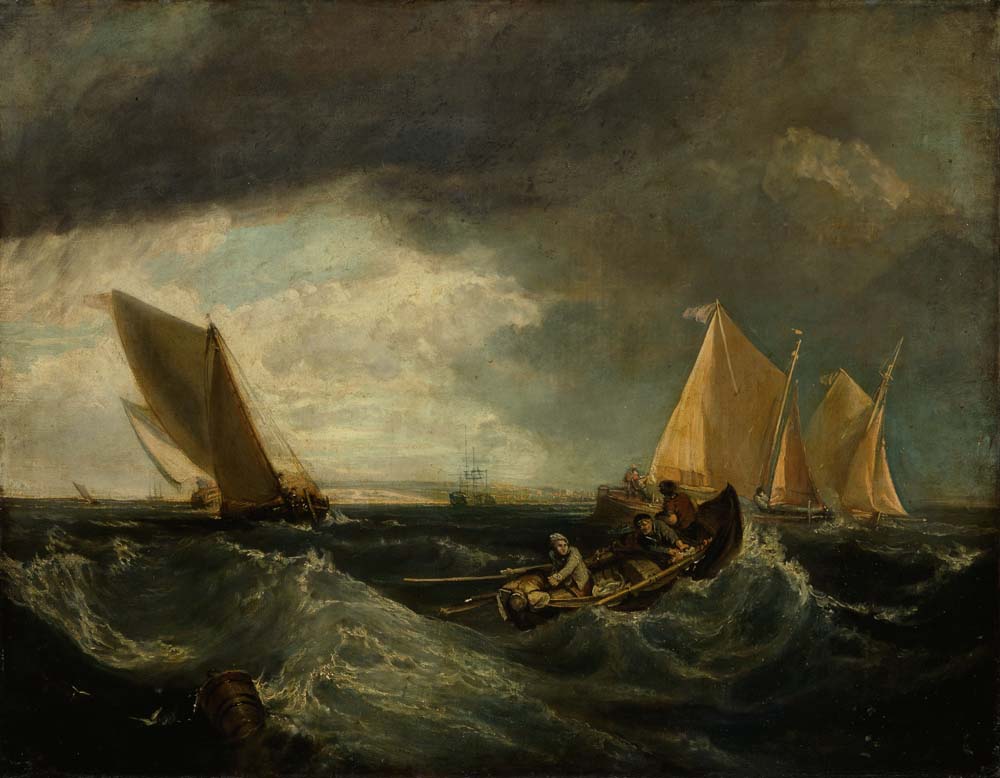 sheerness and isle of sheppey by J.M.W. Turner, 12x8" (A4) Poster