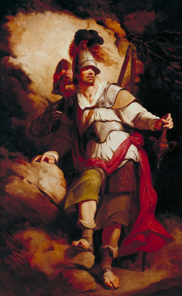 sir arthegal by J. Hamilton Mortimer, 1778, 12x8" (A4) Poster