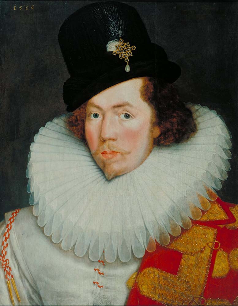 sir henry unton by British School 16th c., 12x8" (A4) Poster