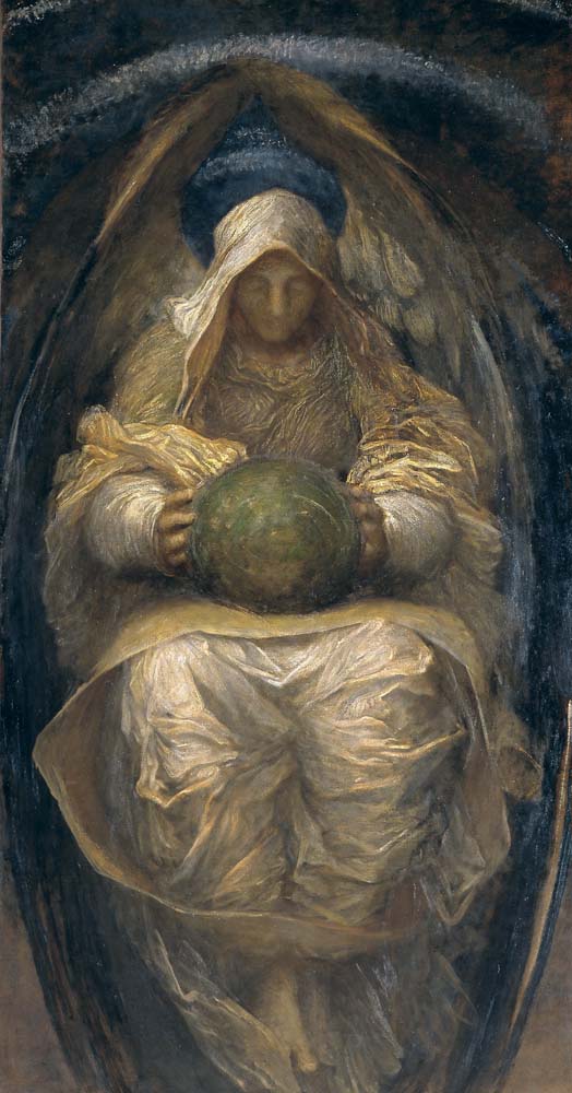 the all pervading by G. Frederic Watts, 12x8" (A4) Poster
