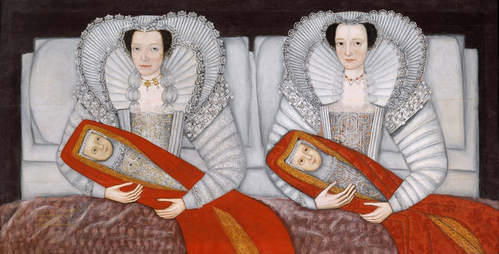 the cholmondeley ladies by British School, 12x8" (A4) Poster