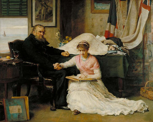 the north west passage by Sir J. Everett Millais, 12x8" (A4) Poster