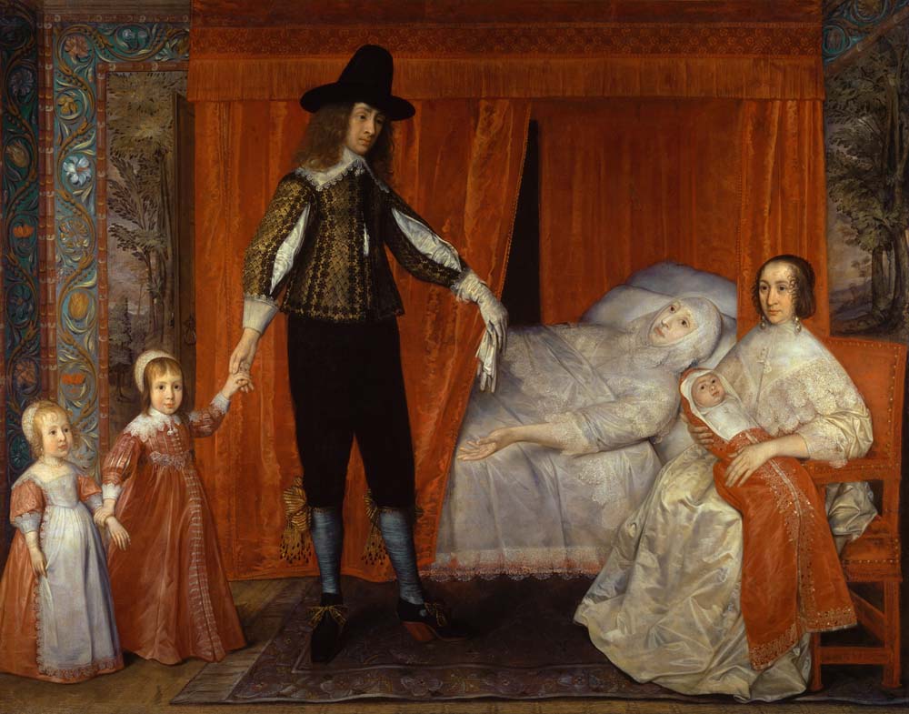 the saltonstall family by D. Des Granges, ca.1636, 12x8" (A4) Poster