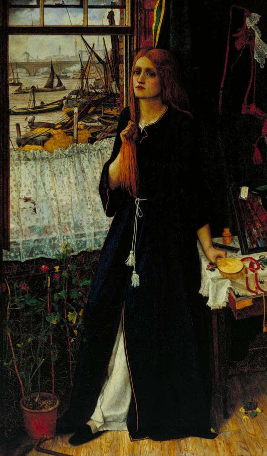thoughts of the past by J. R. S. Stanhope, 1859, 12x8" (A4) Poster