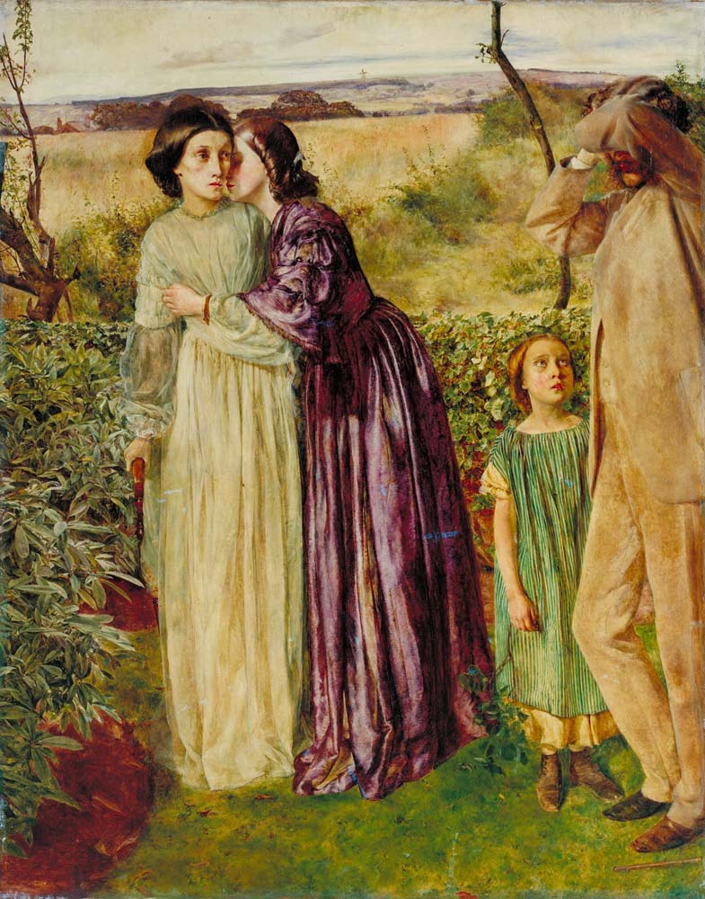 too late by William  Lindsay Windus, 1858, 12x8" (A4) Poster