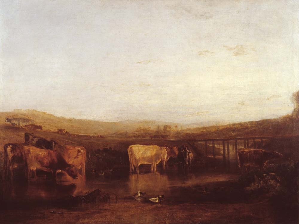 union of the thames by J. M. W. Turner, 12x8" (A4) Poster
