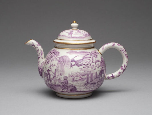 Teapot with Cover by  Du Paquier Porcelain Manufactory, 23x16"( A2 size) Poster Print
