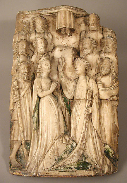 School of Nottingham:The Ascension 15th century-16x12"(A3) Poster